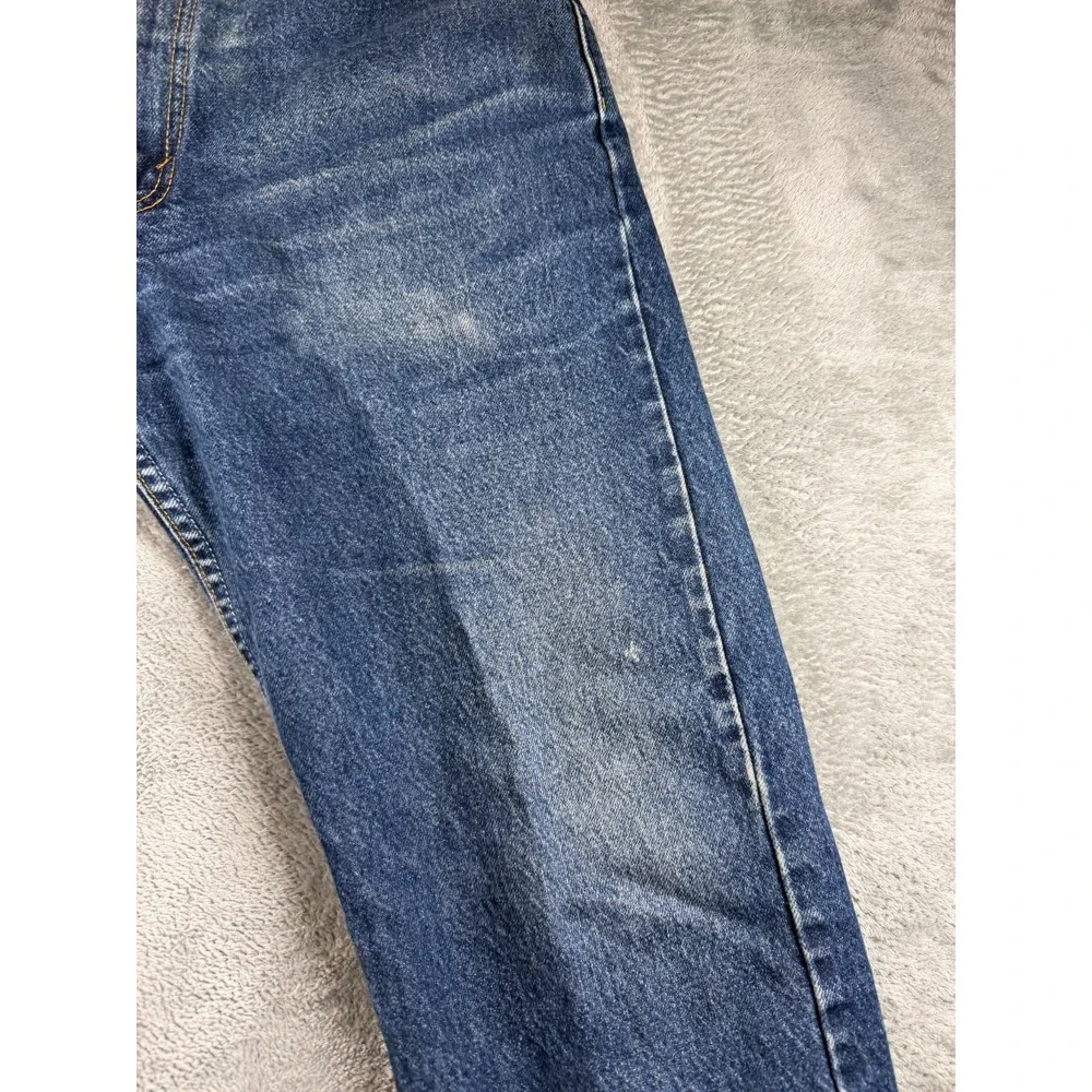 Vtg Levis 505 Regular Fit Jeans Mens 34x32 Canada Red Tab Denim